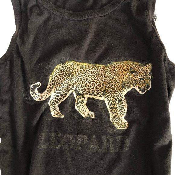 REVOLVE PJK Leopard Tank Top Sleeveless - Picture 3 of 4